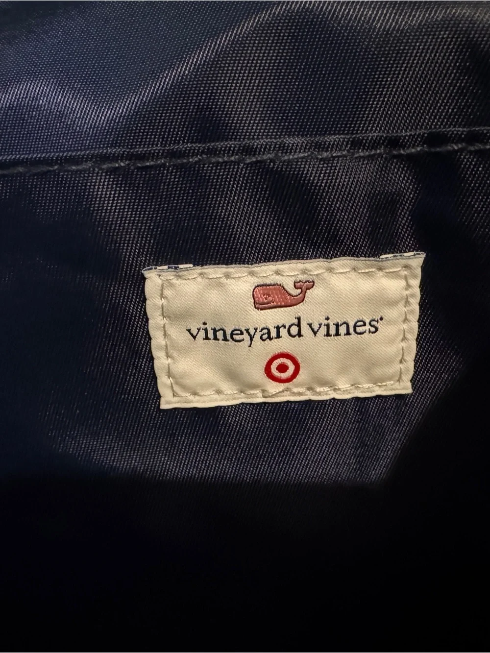 Vineyard Vines diaper backpack and changing mat